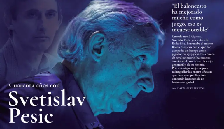 Entrevista con Svetislav Pesic: «Cada día tengo la necesidad de pensar en baloncesto»