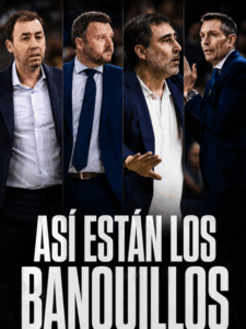 Banquillos Primera FEB
