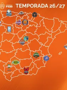 Los equipos de la Primera FEB 26/27