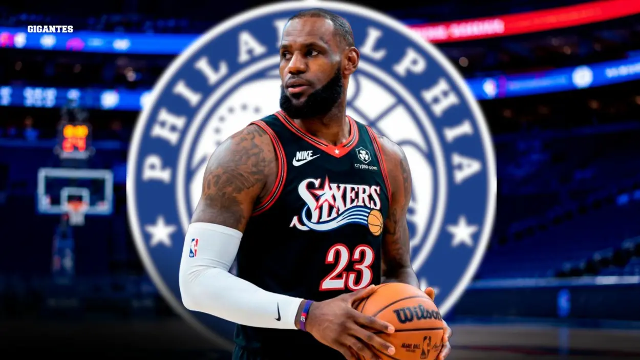 LeBron James 76ers Sixers