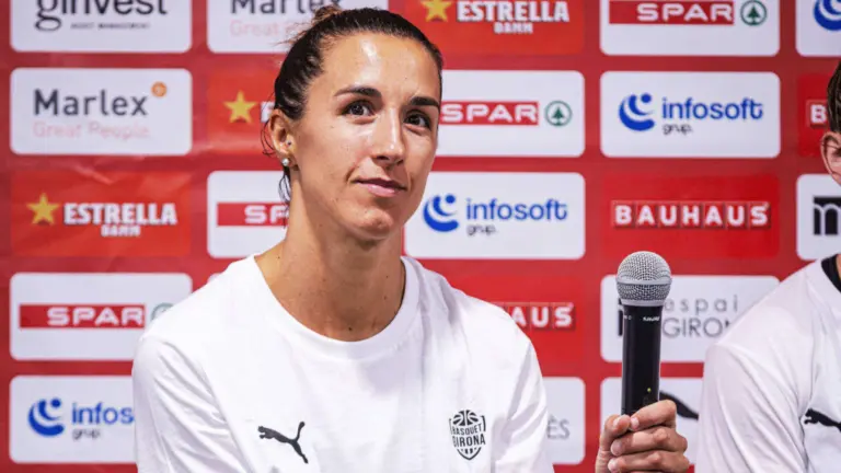 Las primeras palabras de Queralt Casas como jugadora de Spar Girona