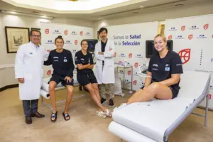 La Selección Femenina pasa con éxito el reconocimiento médico con HM Hospitales