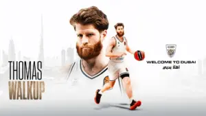 Thomas Walkup cierra su ciclo en Olympiacos y firma con Dubai Basketball
