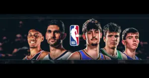 El listado completo de los 125 jugadores internacionales en la  NBA, que igualan el récord