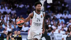 El show triplista de Andrés Feliz ante el Asvel Villeurbanne para dar el triunfo al Real Madrid