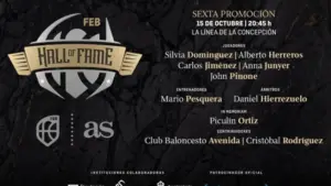 Los premiados en la VI edición del Hall of Fame del Baloncesto Español: Silvia Domínguez, Alberto Herreros, Carlos Jiménez, John Pinone…