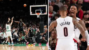 El resumen de la noche NBA: Highlights, resultados y estadísticas. Tatum decide en Boston y Portland acaba con el invicto de los Lakers