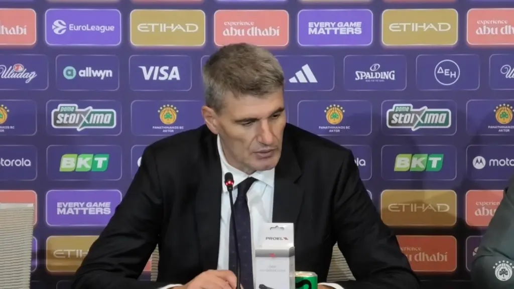 Las palabras de Velimir Perasovic tras la derrota de Kosner Baskonia ante Panathinaikos