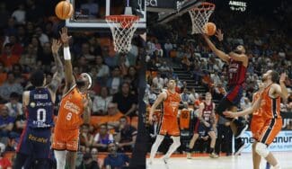 Forrest y Howard asaltan la Fonteta y el Baskonia se apunta a la lucha por los playoffs