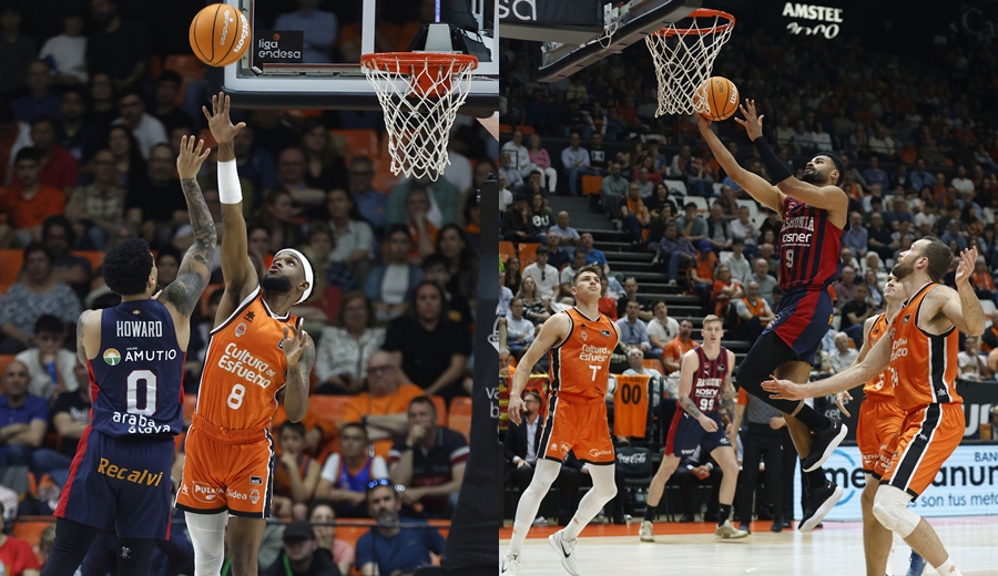 Forrest y Howard asaltan la Fonteta y el Baskonia se apunta a la lucha por los playoffs