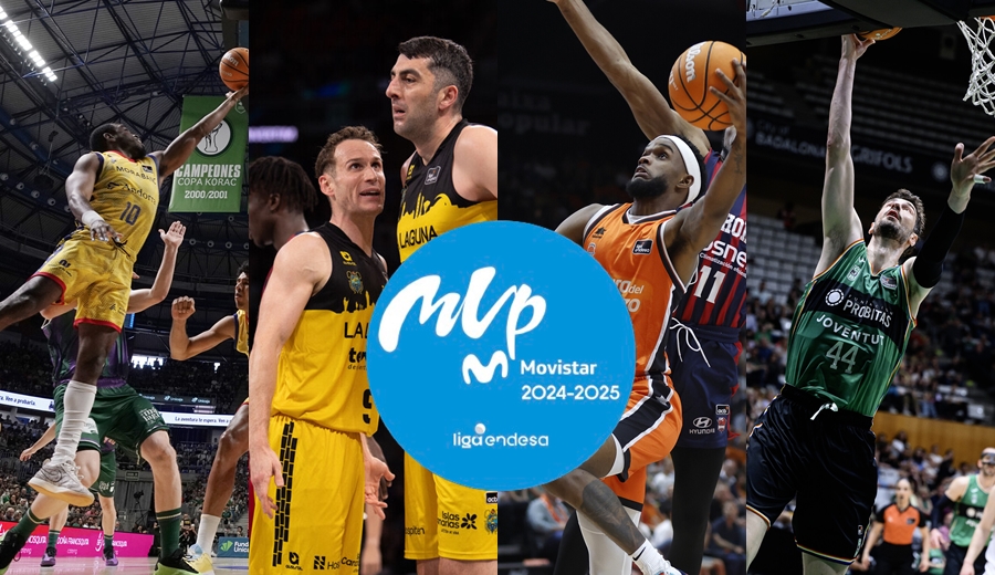 Abierta la votación para el MVP Movistar 24/25: ¿Quiénes son los favoritos al premio?