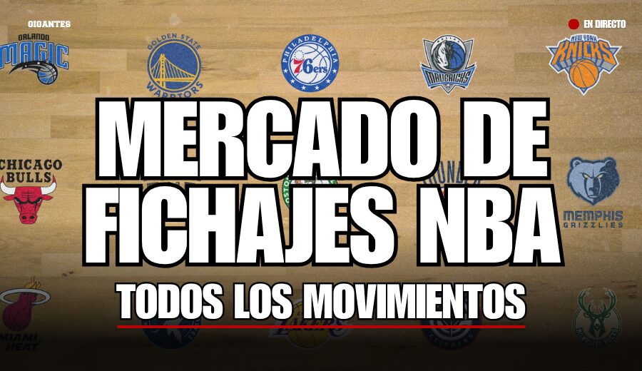 Mercado de fichajes NBA 2025, en directo: Rumores, traspasos, agentes libres y todos los movimientos