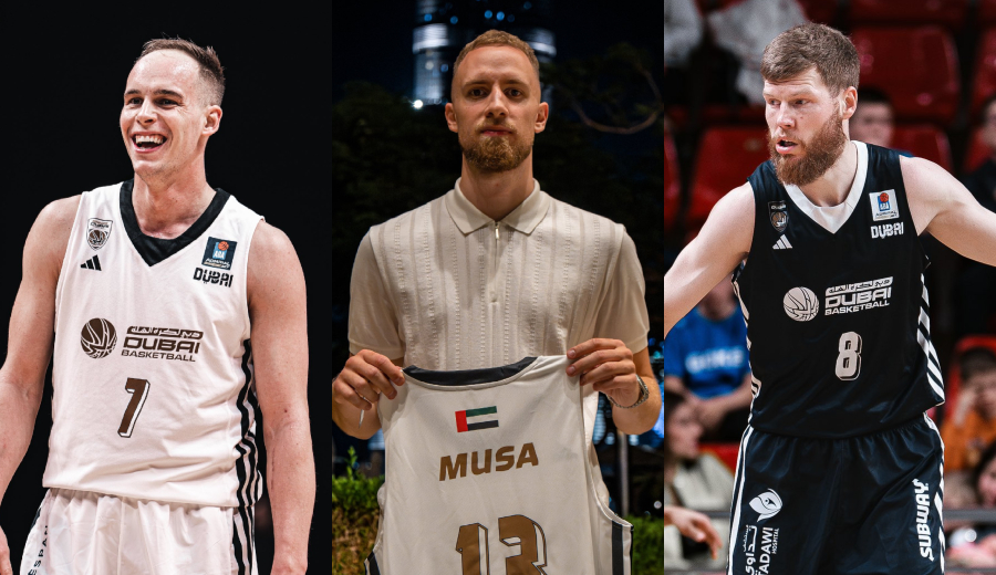 Así es el equipo de Dubai Basketball que se estrenará en la Euroliga durante la temporada 2025-26