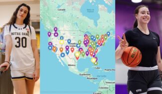 El gran mapa del baloncesto femenino español en la División 1 de la NCAA