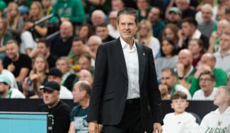 Las palabras de Pedro Martínez tras la derrota del Valencia Basket ante el Zalgiris Kaunas