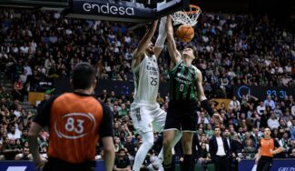 El Real Madrid resiste en Badalona con un notable Alex Len en su presentación en la Liga Endesa