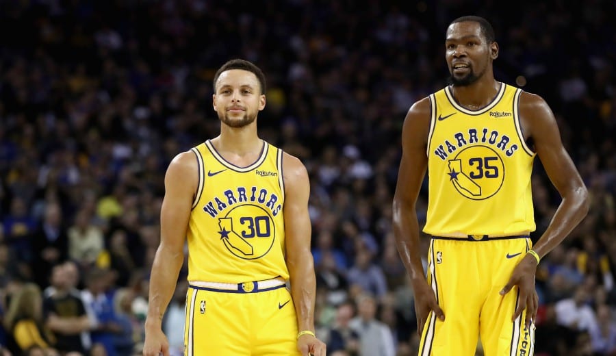 Stephen Curry y Kevin Durant