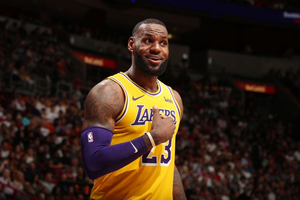 LeBron James Lakers