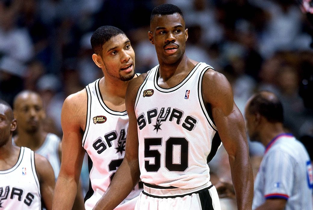 David Robinson, uno de los jugadores con un cuádruple-doble