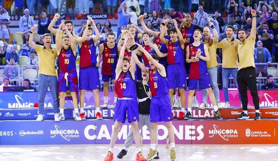 Barça Campeón Minicopa Endesa