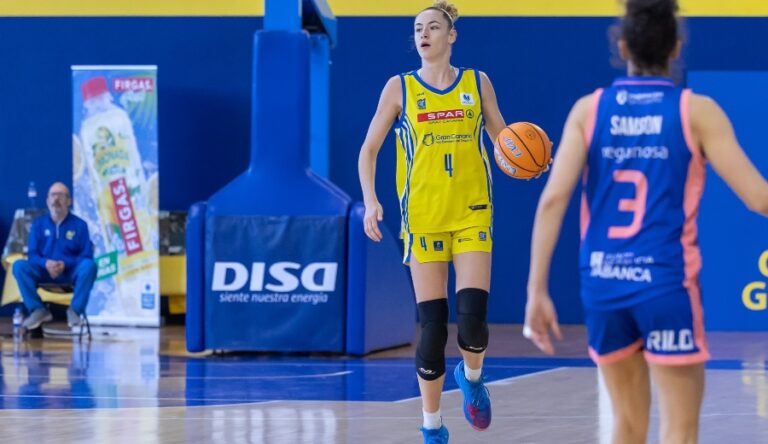 Axelle Merceron firma una de las exhibiciones del año para estrenar el casillero de Spar Gran Canaria