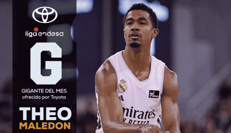 Theo Maledon, Gigante del mes de noviembre en la Liga Endesa ofrecido por Toyota