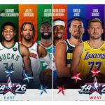 Así quedan los equipos para el NBA All-Star 2026: titulares, suplentes y nuevo formato