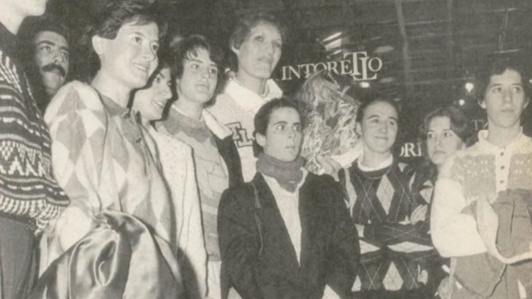 Así cubrió Gigantes la llegada de Uliana Semenova a España en 1987