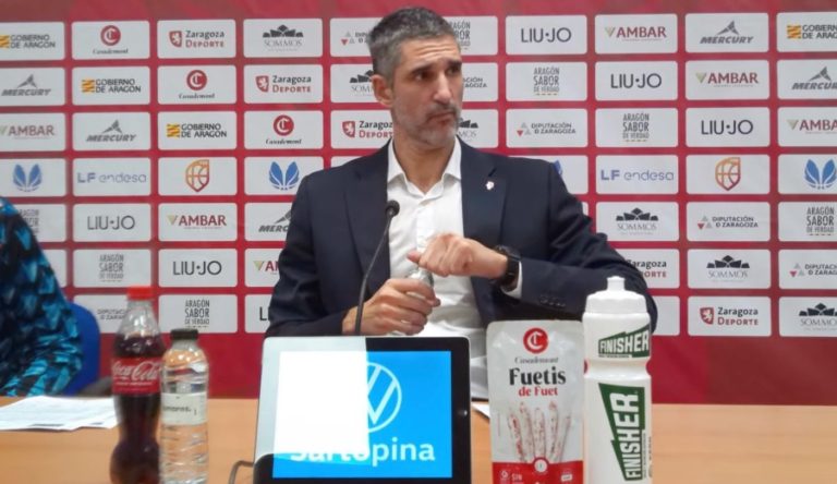 Las palabras de Rubén Burgos tras caer en su visita a Zaragoza