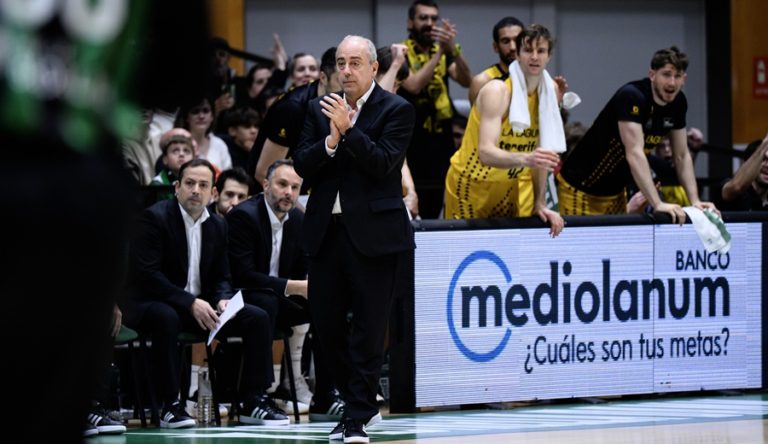 Las palabras de Txus Vidorreta tras la derrota frente al Joventut Badalona