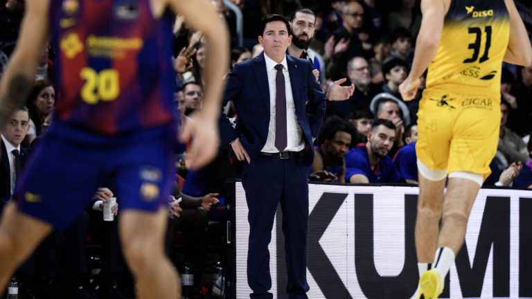 Las palabras de Xavi Pascual tras la derrota del Barça ante La Laguna Tenerife