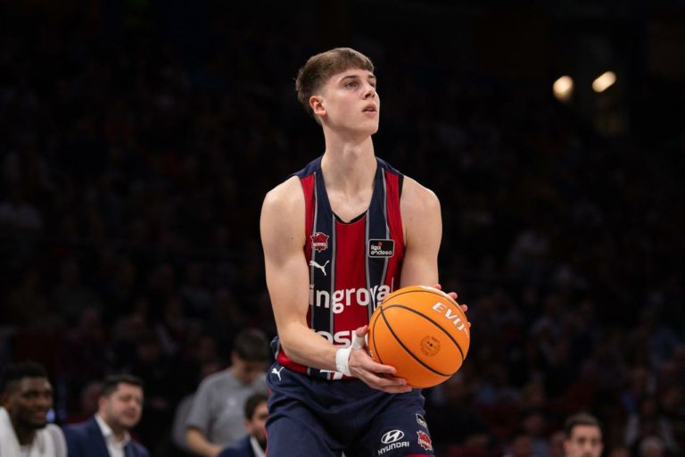 Stefan Joksimovic, jugador más joven de la historia del Baskonia en jugar en Copa del Rey