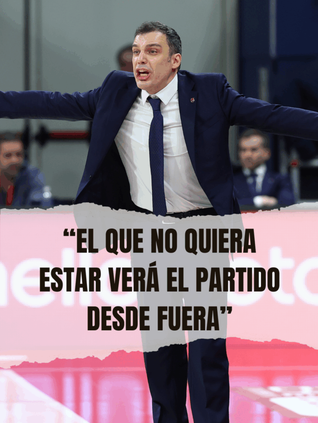 El enfado de Galbiati tras la derrota del Baskonia