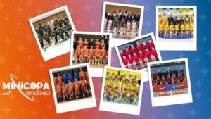 Las plantillas de los equipos que disputarán la Minicopa Endesa 2026