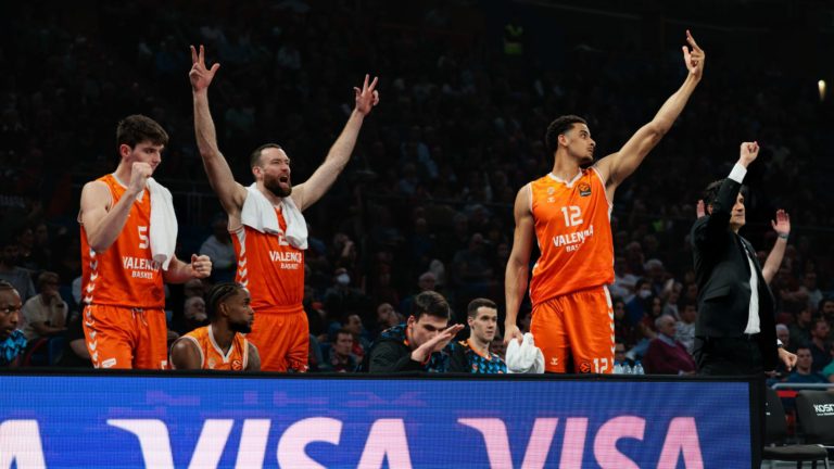La histórica primera parte del Valencia Basket en la Euroliga: ¡68 puntos!