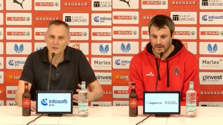 Las palabras de Roberto Íñiguez y Carlos Cantero tras uno de los grandes duelos de la temporada