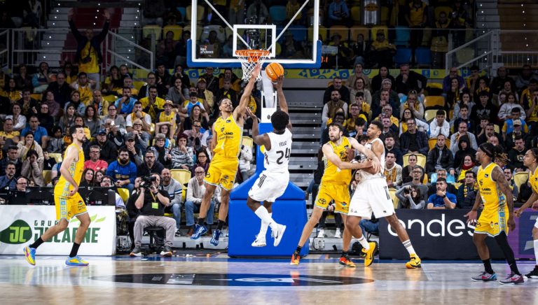 La canasta de Andrés Feliz para darle la victoria al Real Madrid en Gran Canaria