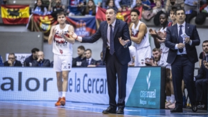 Las palabras de Paolo Galbiati tras la derrota del Kosner Baskonia en Burgos