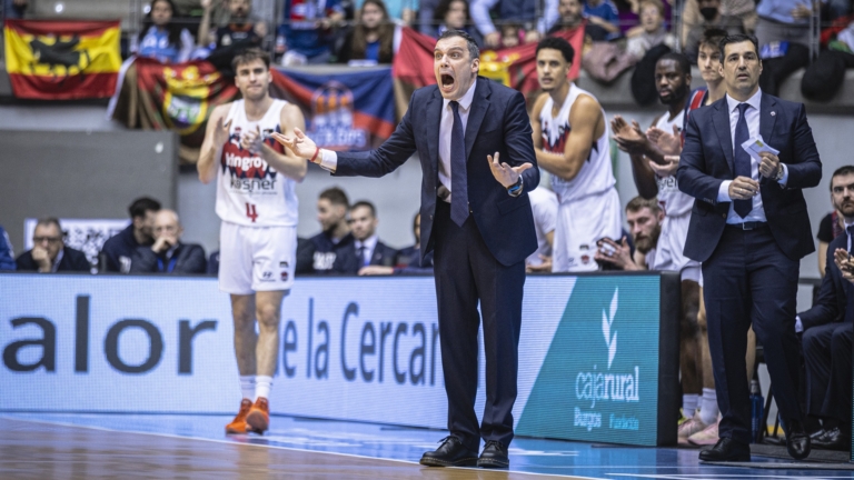 Las palabras de Paolo Galbiati tras la derrota del Kosner Baskonia en Burgos