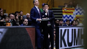 Las palabras de Xavi Pascual tras la derrota del Barça en el derbi catalán ante la Penya