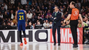 Las palabras de Ibon Navarro tras la derrota del Unicaja Málaga ante el Barça
