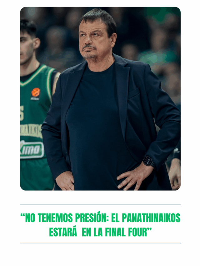 Ergin Ataman se muestra confiado en que el PAO jugará la Final Four