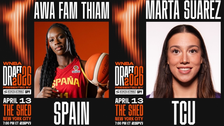 Awa Fam y Marta Suárez vivirán el Draft de la WNBA desde Nueva York