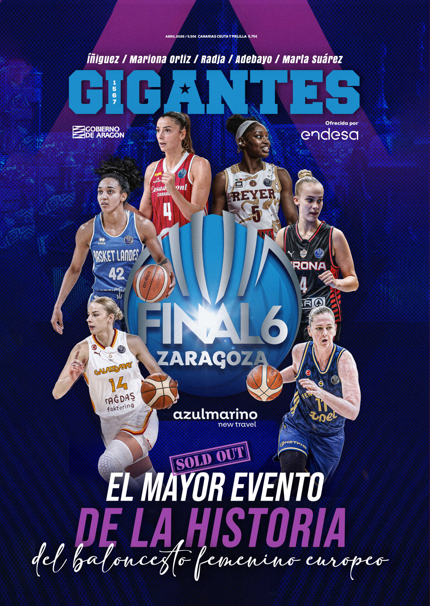 El mayor evento de la historia del baloncesto femenino europeo (Nº 1.567 abril 2026)