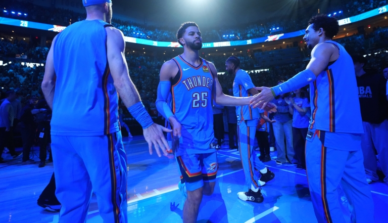 Gigantes habla con Ajay Mitchell antes del arranque de los playoffs: “Lo único que nos importa es volver a ganar”