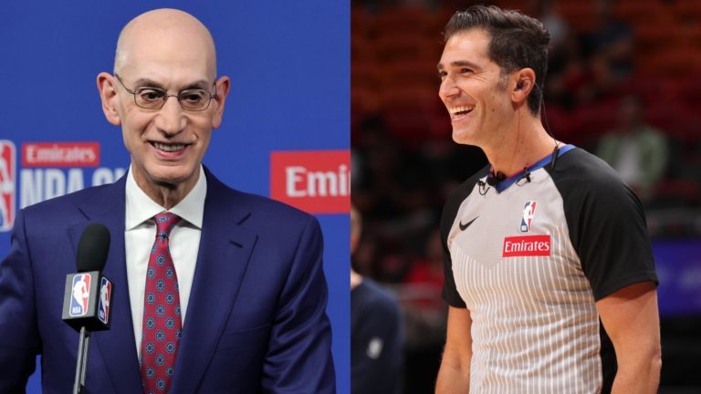 ¿Ojo de Halcón en la NBA? Así piensa Adam Silver sobre la tecnología y el futuro del arbitraje