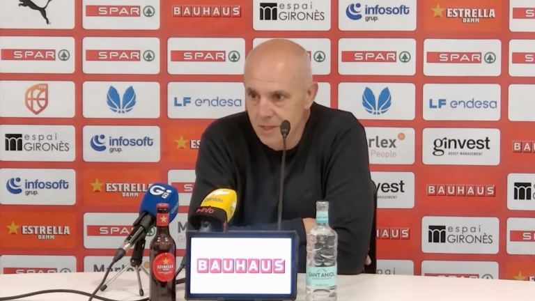 Las palabras de Pere Puig, director deportivo de Spar Girona: Klara Holm, Coulibaly, temporada, WNBA…
