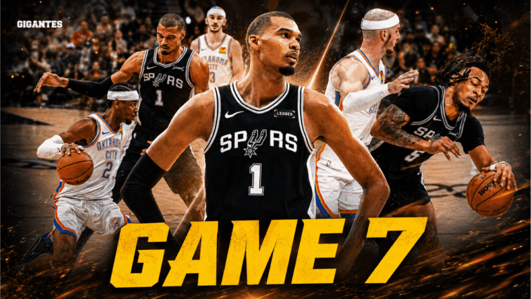 La batalla final entre OKC Thunder y San Antonio Spurs en el Game 7