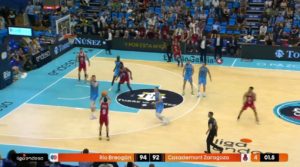 ¡El milagro de Marco Spissu! El triple que da la permanencia sobre la bocina al Casademont Zaragoza