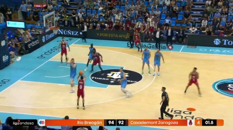 ¡El milagro de Marco Spissu! El triple que da la permanencia sobre la bocina al Casademont Zaragoza
